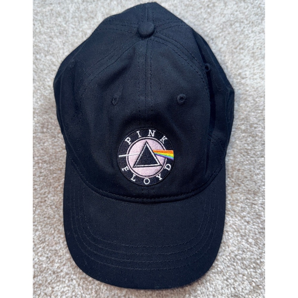 Pink Floyd Dark Side of the Moon Black Baseball Cap Adjustable Rock Band Hat